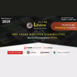 Lifeline – NGO Charity Fund Raising WordPress Theme
