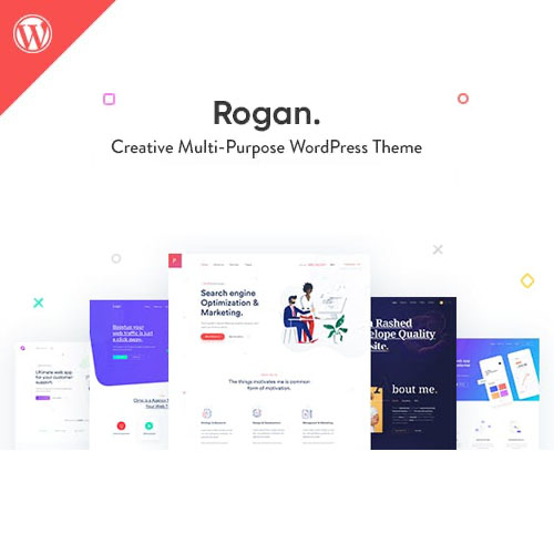 Rogan – Creative Multipurpose WordPress Theme for Agency, Saas, Portfolio