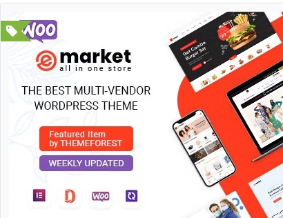 eMarket – Multi Vendor MarketPlace WordPress Theme